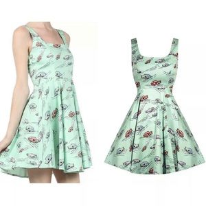 Ixia Classic Car Fit & Flare Dress